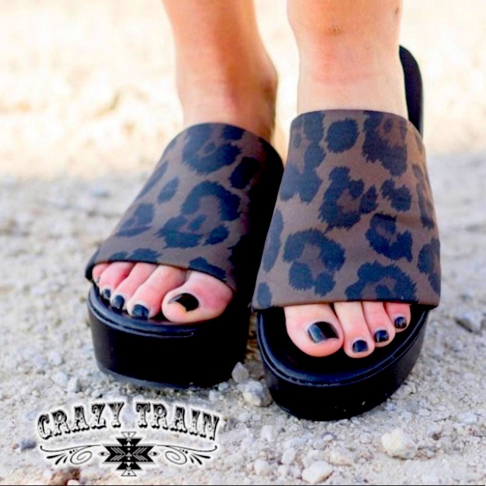 Crazy Train 90’s Platform Leopard